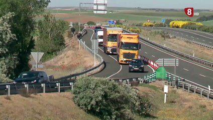 La A-62 sufrirá cortes hasta el 16 de mayo entre Alaejos y Pollos, en sentido Valladolid