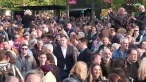 شاهد: آلاف الصرب يتظاهرون في بلغراد بعد عمليتي إطلاق نار داميتين
