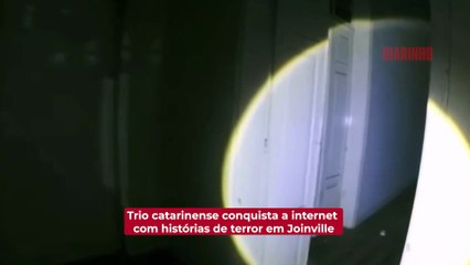 Trio catarinense conquista a internet com histórias de terror em Joinville