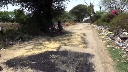 The act of the contractor... did the screwwork of the road by adding s