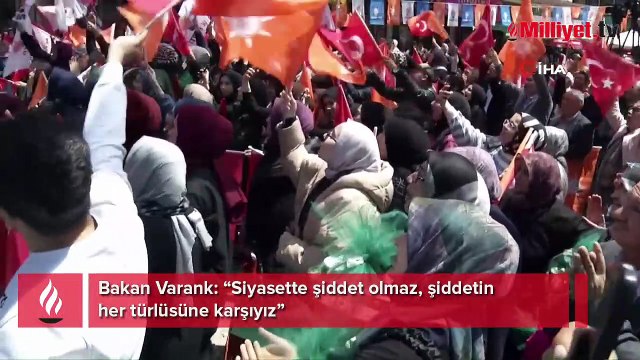Bakan Varank: Siyasette şiddet olmaz, şiddetin her türlüsüne karşıyız