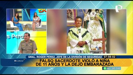 Policía Nacional pide a las víctimas del falso sacerdote denunciarlo y no callar