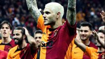 Galatasaray'ın kutlamasında skandal tezahürat! Fenerbahçeliler ayağa kalktı