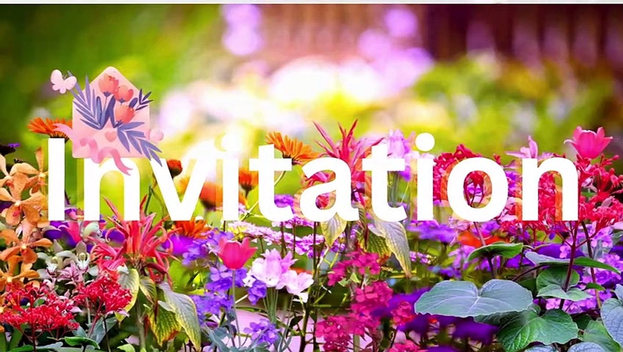 Birthday invite with best music and dance