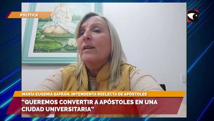 “Queremos convertir a Apóstoles en una ciudad universitaria”