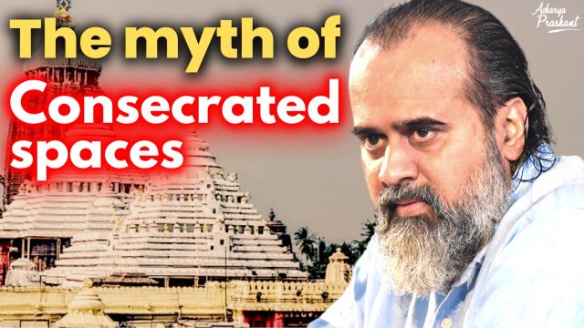 The myth of 'Consecrated spaces' || Acharya Prashant, with SPA Delhi (2023)
