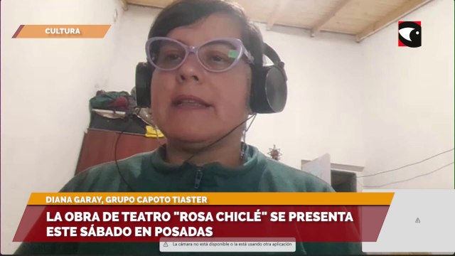 La obra de teatro Rosa chiclé se presenta este sábado en Posadas