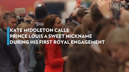 Kate Middleton Calls Prince Louis a Sweet Nickname During His First Royal Engagement