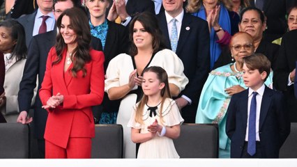 Kate Middleton Took Power Dressing to the Next Level in a Bold Red Pantsuit at the Coronation Concert