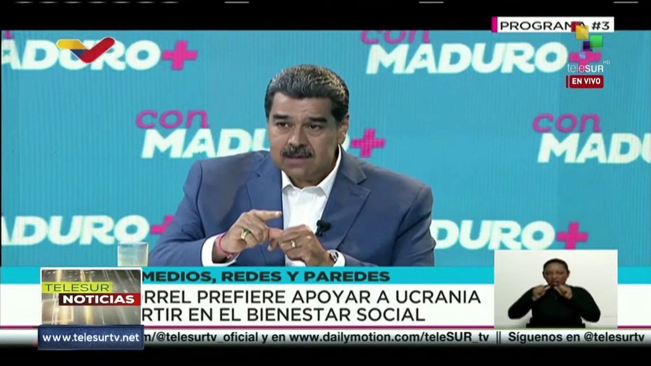Presidente de Venezuela apoya las iniciativas de China y Brasil para lograr la paz en Ucrania