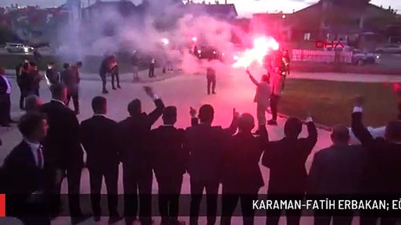 KARAMAN-FATİH ERBAKAN: EĞİTİM SİSTEMİ, AHİRET ÖNCELİKLİ NESİLLER YETİŞTİRECEK