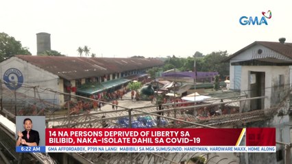 14 na persons Deprived of Liberty sa Bilibid, naka-isolate dahil sa COVID-19 | UB