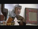 Behind the wall, meeting Yasser Arafat