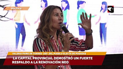 Valeria Fiore de Torres destacó el compromiso de los misioneros en las Elecciones 2023