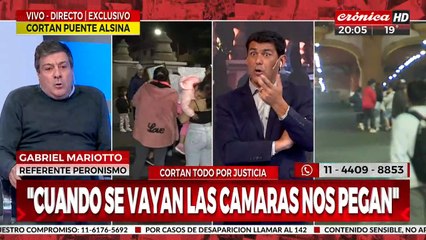 Gabriel Mariotto: "La situación es tensa, grave y preocupante"