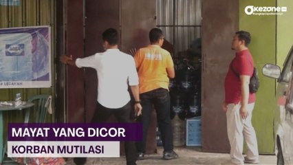 Polisi: Mayat yang Dicor di Depot Air Isi Ulang Korban Mutilasi