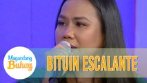 Bituin gets emotional in Magandang Buhay | Magandang Buhay