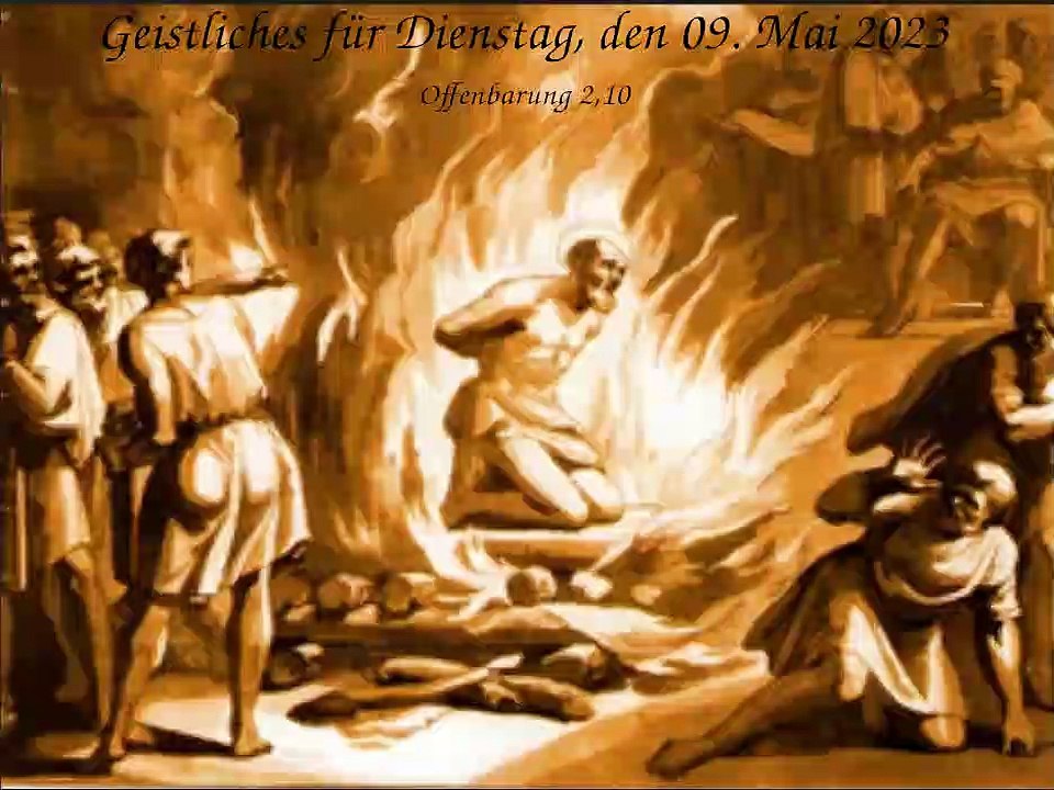 Geistliches für Dienstag, den 09. Mai 2023