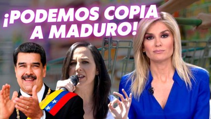 Sandra Golpe solo necesita 40 segundos para echar el cierre al supermercado chavista de Ione Belarra