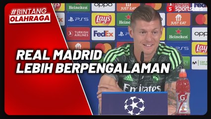 Jelang Real Madrid vs Manchester City, Toni Kroos: Kami Lebih Berpengalaman