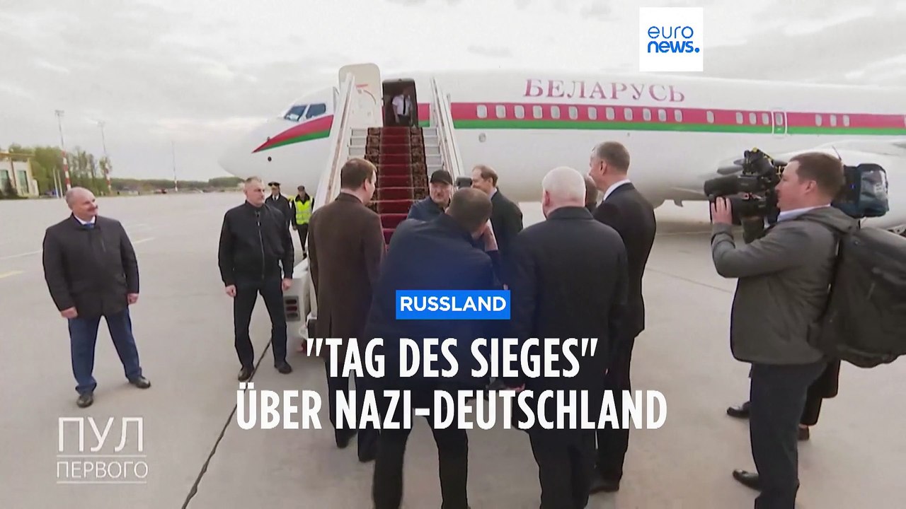 'Tag des Sieges' in Russland: Waffenschau während Krieg in der Ukraine