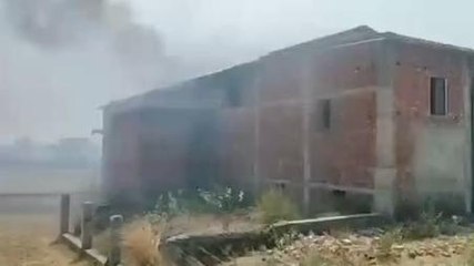 नालंदा: राइस मिल में लगी अचानक भीषण आग, लाखों का हुआ नुकसान, देखें वीडियो