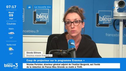 Glenda Gilmore, responsable du programme information d'Erasmus+