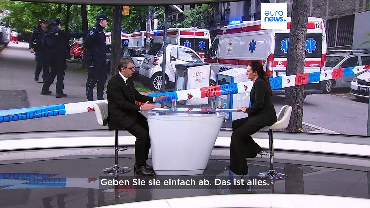 Wut auf den 'ersten Mann' nach Waffengewalt in Serbien: Rücktrittsforderungen werden laut