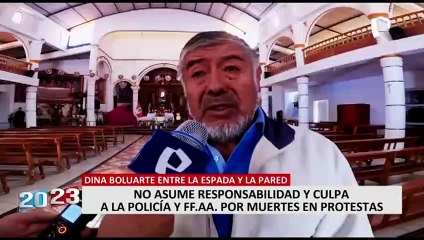 Boluarte sobre muerte en protestas: "Puedo ser jefa suprema de las FFAA, pero no tengo comando"