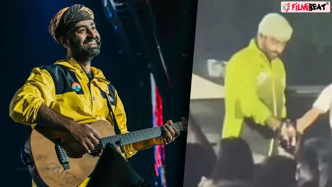 Arijit Singh के साथ Live Concert के दौरान हुई बदतमीजी, Fan ने स्टेज पर अरिजीत का हाथ पकड़ खींचा