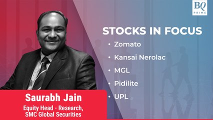 Stocks In Focus | Zomato, Kansai Nerolac, MGL, Pidilite And More | BQ Prime