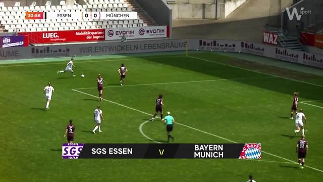 Womens Football highlights from German Frauen Bundesliga