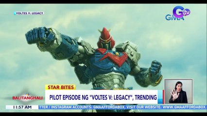 Pilot episode ng "Voltes V: Legacy", trending | BT