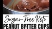 sugar-free keto peanut butter cups recipe