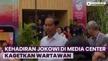 Kagetkan Wartawan, Presiden Jokowi Tinjau Media Center KTT ASEAN