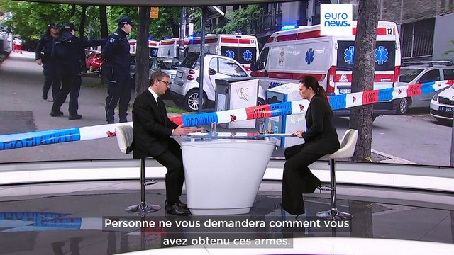 Tueries en Serbie : des dizaines de milliers de manifestants à Belgrade