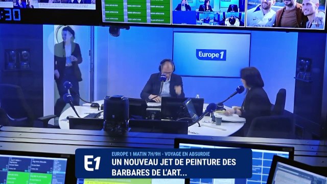 Un nouveau jet de peinture des barbares de l’art