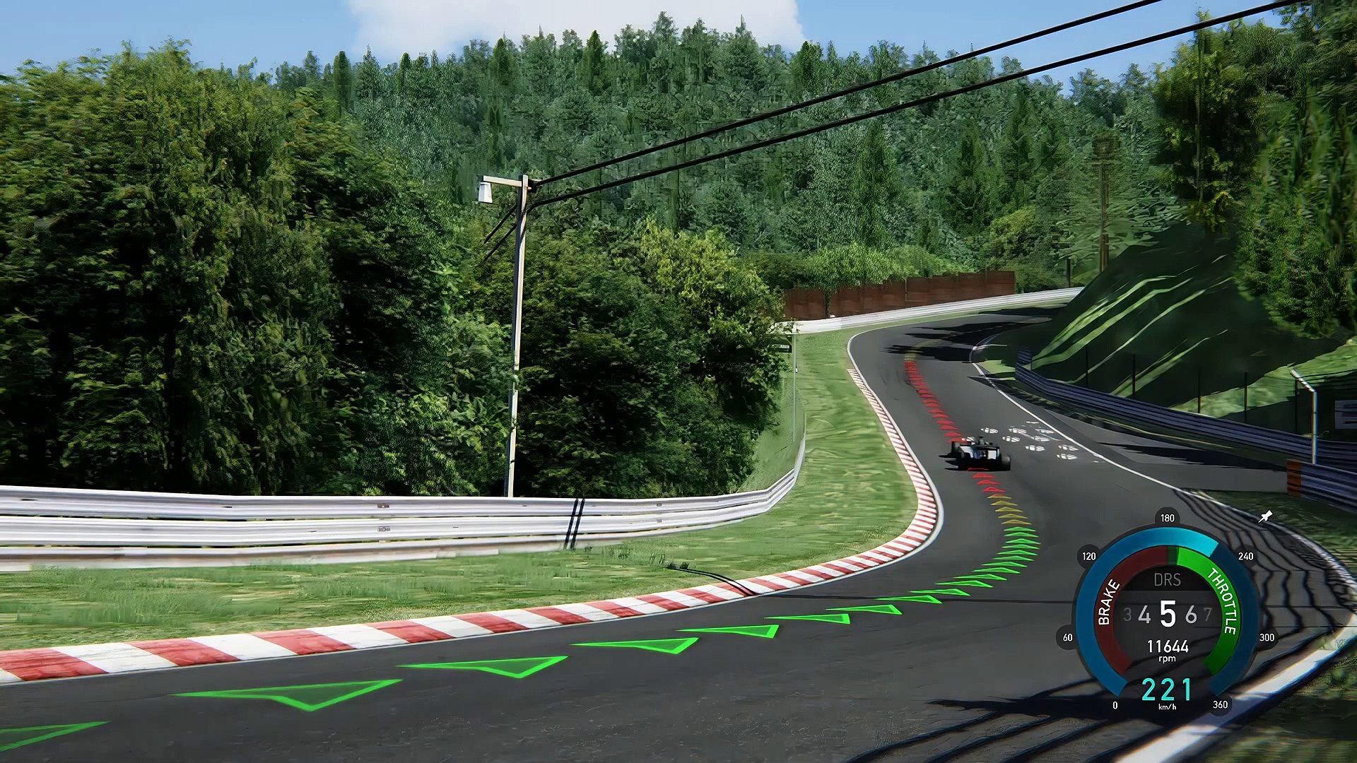 ⁣Assetto Corsa - Nürburgring F1 2014 Hotlap Exterior View 8k remaster