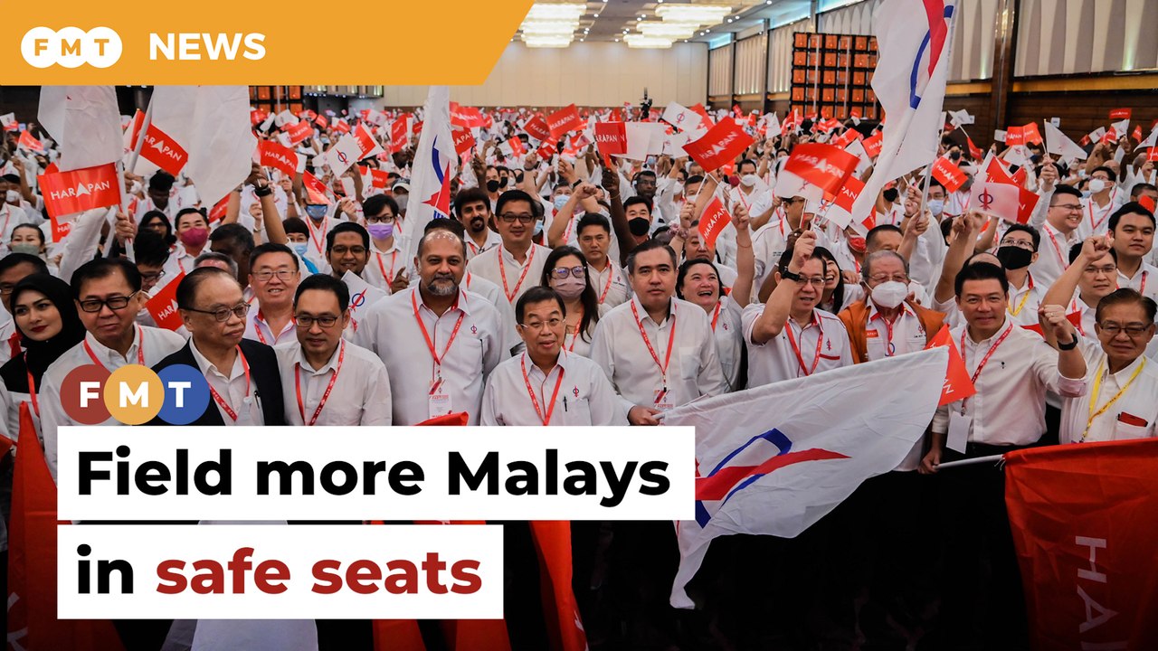 Use safe seats to get more Malays elected, DAP told video Dailymotion