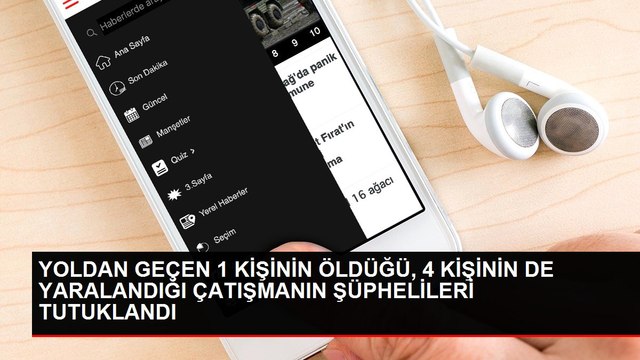 YOLDAN GEÇEN 1 KİŞİNİN ÖLDÜĞÜ, 4 KİŞİNİN DE YARALANDIĞI ÇATIŞMANIN ŞÜPHELİLERİ TUTUKLANDI