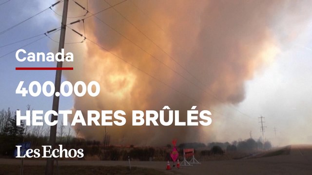 Des feux « sans précédent » touchent l’Alberta, à l’Ouest du Canada