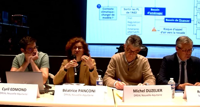 A63 - A660 - Concertation publique - Vidéo de la réunion publique de La Teste-de-Buch