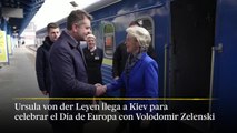 Ursula von der Leyen llega a Kiev