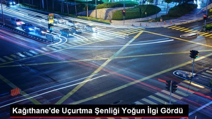 Kağıthane'de Uçurtma Şenliği Yoğun İlgi Gördü