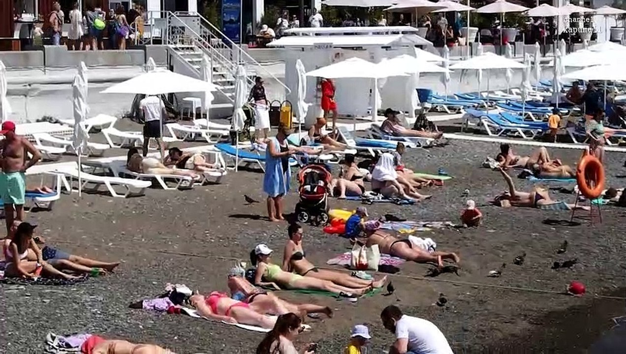 Sochi City Beach Russia May 2022(720P_HD)