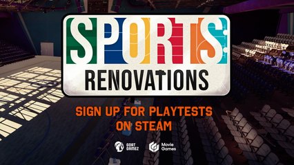 Sports Renovations Official Gameplay Overview Trailer