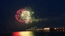 30 April 2023 Clacton on Sea Essex Pier Bank Holiday weekend fireworks display