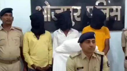 भोजपुर: क्राइम से पहले पहुंची पुलिस, देशी कट्टा व ज़िंदा कारतूस के साथ तीन गिरफ़्तार