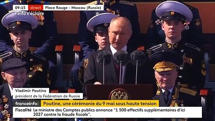 Télécharger la video: Le président russe Vladimir Poutine a estimé que le monde était à 