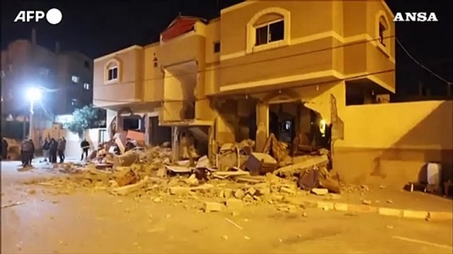 Gaza, raid di Israele sulla Striscia: morti e feriti